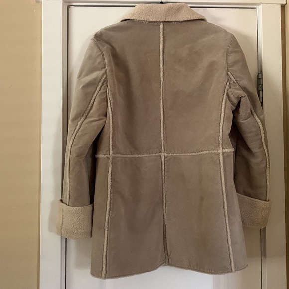 Vintage St. John’s Bay Washable Suede Fuzzy Lined Jacket Size Small - Picture 2 of 7